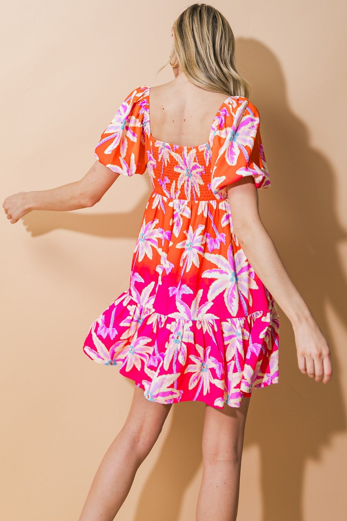 READY OR NOT WOVEN MINI DRESS Flying Tomato